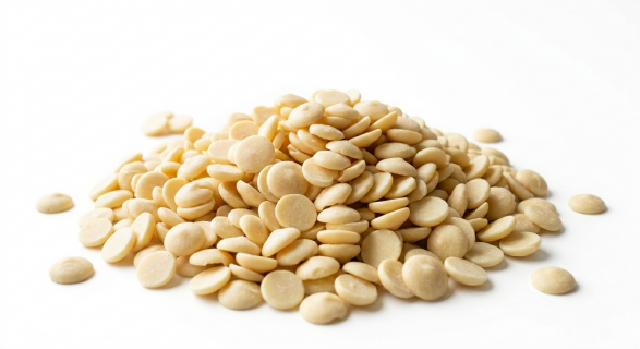 Organic cocoa butter drops 10 kg